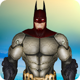 Bat Superhero vs ninja turtle: Crime City Battle icon