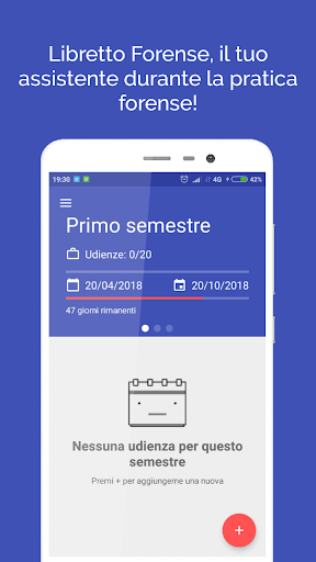 Android application Libretto Forense screenshort