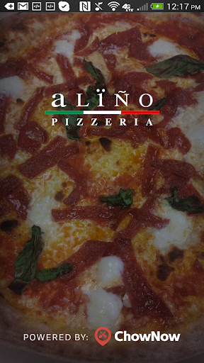 Android application Alino Pizzeria screenshort