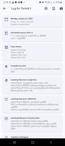 Teacher Performance Index TPI
