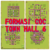 Formasi COC Town Hall 6 icon
