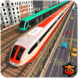 Train Racing Free Games: Euro Train Speed Driving icon