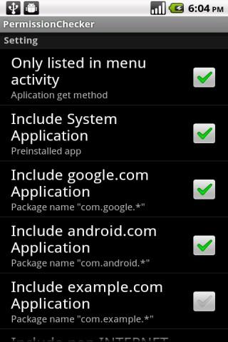 Permission Checker Security P Screen 2