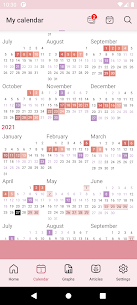 WomanLog Period Calendar 6