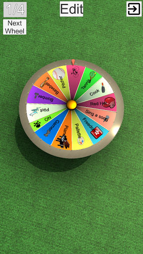 Android application Wheel & Spin Lite screenshort