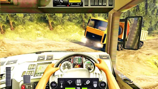 Russion Truck Driver Offroad