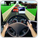 Driving in Bus Racing 3D icon