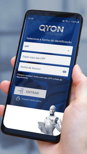 Android application Qyon RH screenshort