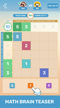Math Blocks: PvP Math Puzzle - Screenshot 2
