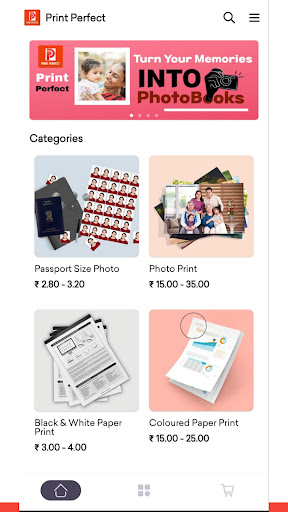 Android application Print Perfect screenshort