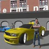 Taxi Driver Mania 3D racing icon