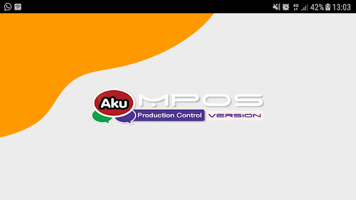 Android application AKU MPOS Production Control screenshort