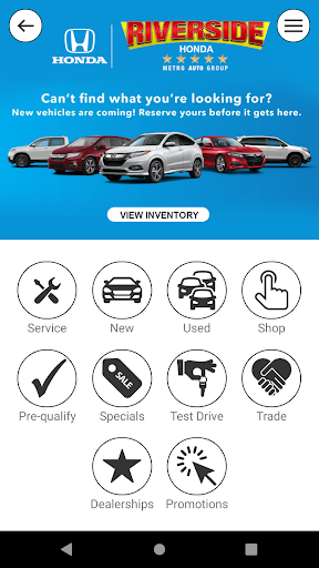 Riverside Metro Auto Group Screen 2