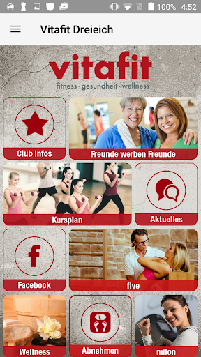 Android application Sportstudio vitafit Dreieich screenshort