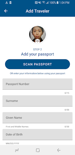 Mobile Passport Control screenshot