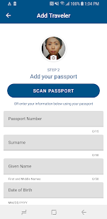 Mobile Passport Control Screenshot