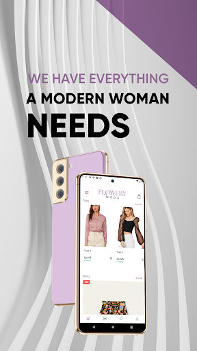 Flowery Moda Screen 2