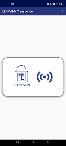 Android application LEHMANN Transponder screenshort