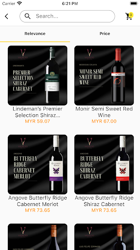 Vigneto Wine & Dine Screen 2
