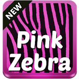 Pink Zebra Keyboard icon