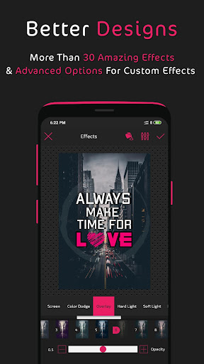 Postershop - Typography Designer & Text On Photo 2.1 APK screenshots 1