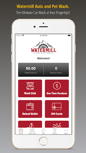 Android application Watermill Auto & Pet Wash screenshort