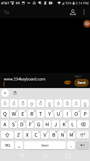 Shift² Keyboard - Nigeria Screen 2