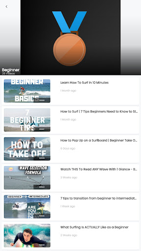 Surfing Lessons Screen 2