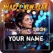 Happy New Year Name DP Maker 2021