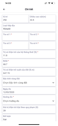 Quản lý đường dây - Chính thức Screen 2