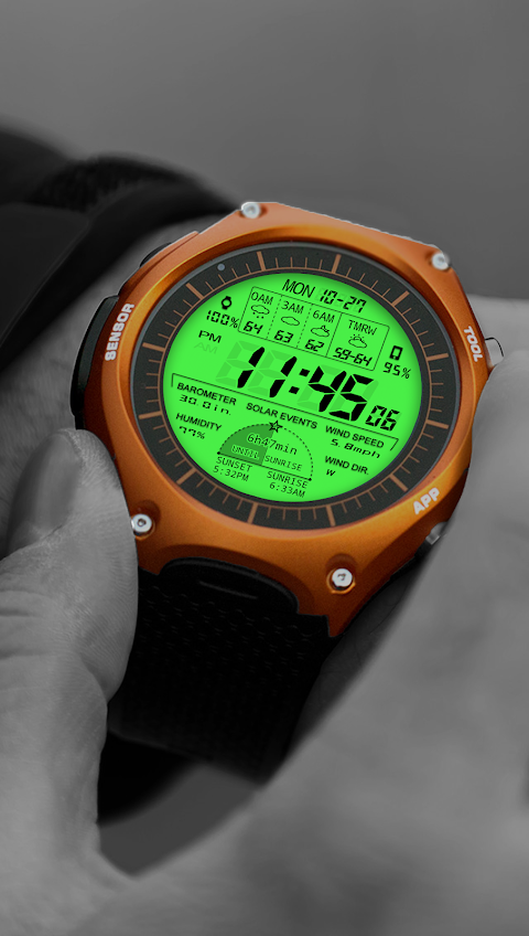 F03 WatchFace for LG G Watch Rのおすすめ画像3