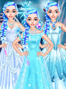 Ice Queen Salon - Princess Makeup - Dressup - Makeover - Dress up games -  Hairstyles::Appstore for Android