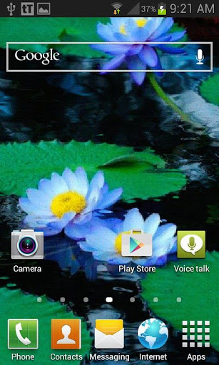 Nature Lotus Live Wallpaper Screenshot 2 - AppWisp.com