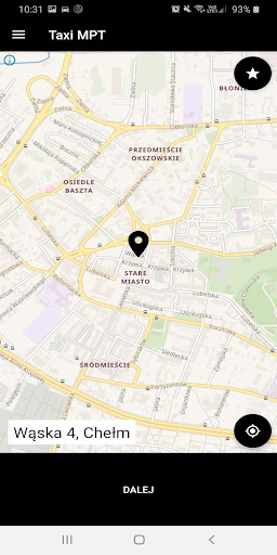 Taxi MPT Chełm Screen 2