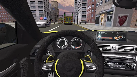 M5 Modified Sport Car Driving
