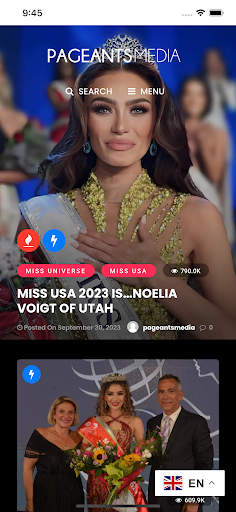 Android application Pageants Media screenshort