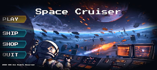 Android application Space Cruiser Commander BETA screenshort