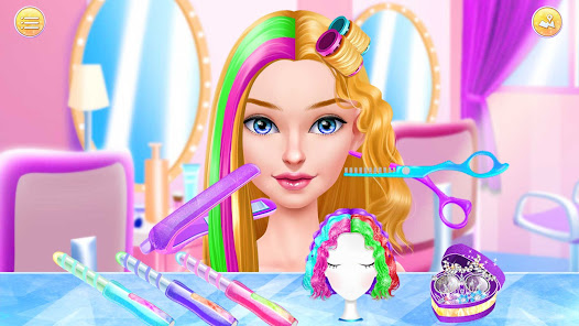 Imágen 10 Hair Stylist Salon Girl Games android