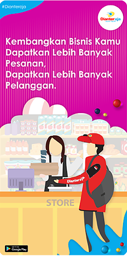 Android application Merchant Dianteraja screenshort