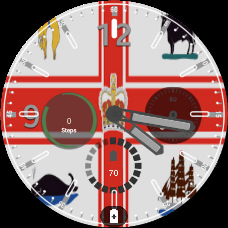 Melbourne Flag Watchface Screen 3
