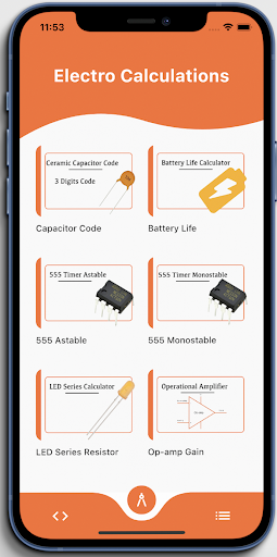 Electro Calculation Screen 2