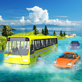 Floating Water Bus Traffic Race icon