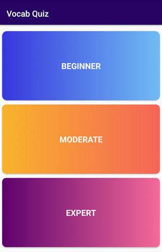 Vocab Quiz English Vocabulary