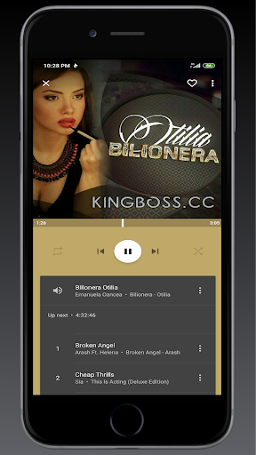 Music Player & Audio Player Screen 2