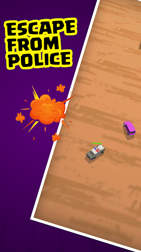Crazy Chase: Car Survival Game Screen 2