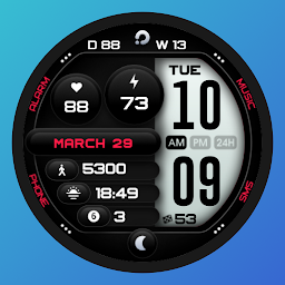 PRIME 015 - Digital Watch Face: Download & Review