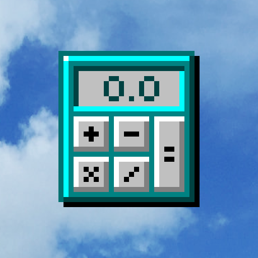 Progressbar Calculator - retro logo
