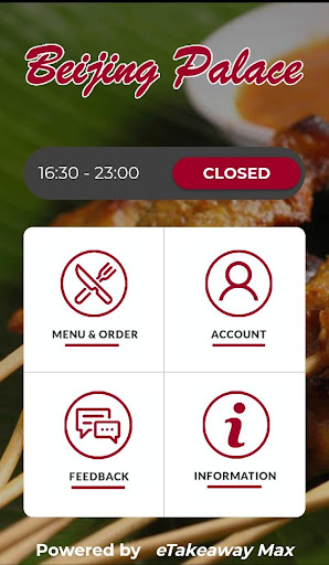 Android application Beijing Palace Restaurant screenshort