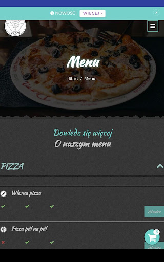 Niebiańska Pizza Screen 3