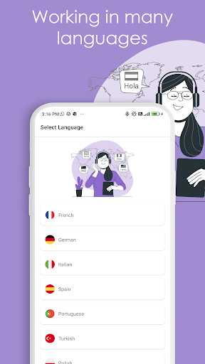 Lugapp | Languages Cards Screen 2